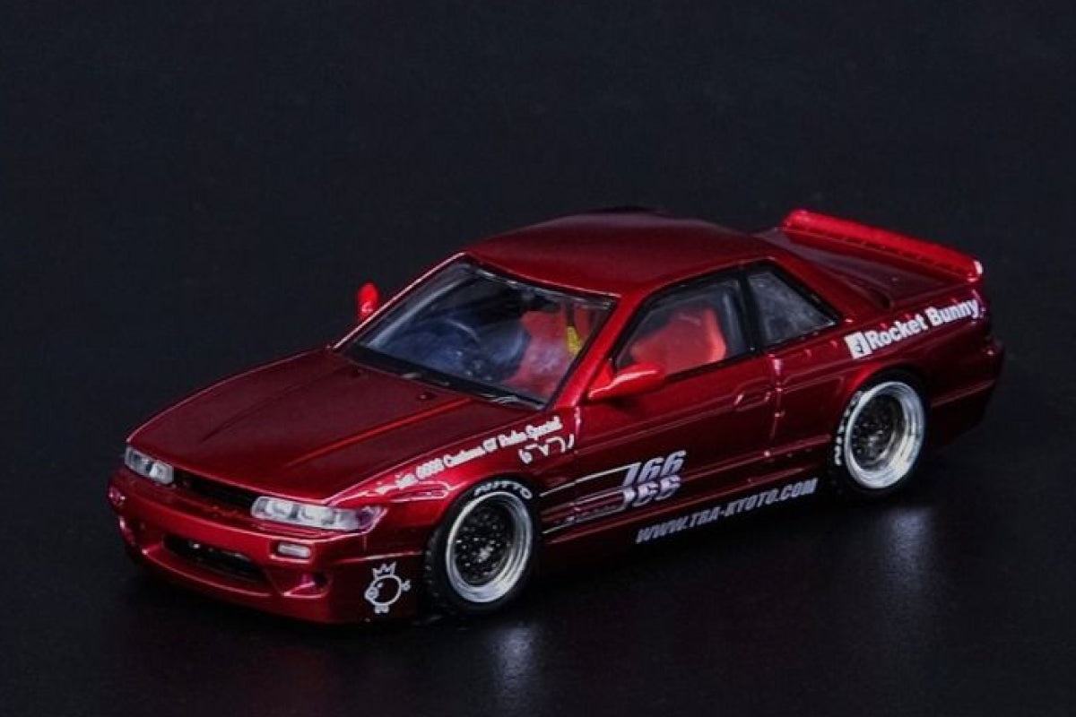 Nissan Silvia S13 (V1) "Pandem / Rocket Bunny" - Metallic Red
