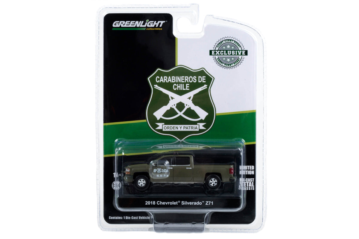 2018 Chevrolet Silverado Z71 Police - Carabineros de Chile - Grupo de Operaciones Policiales Especiales (GOPE)