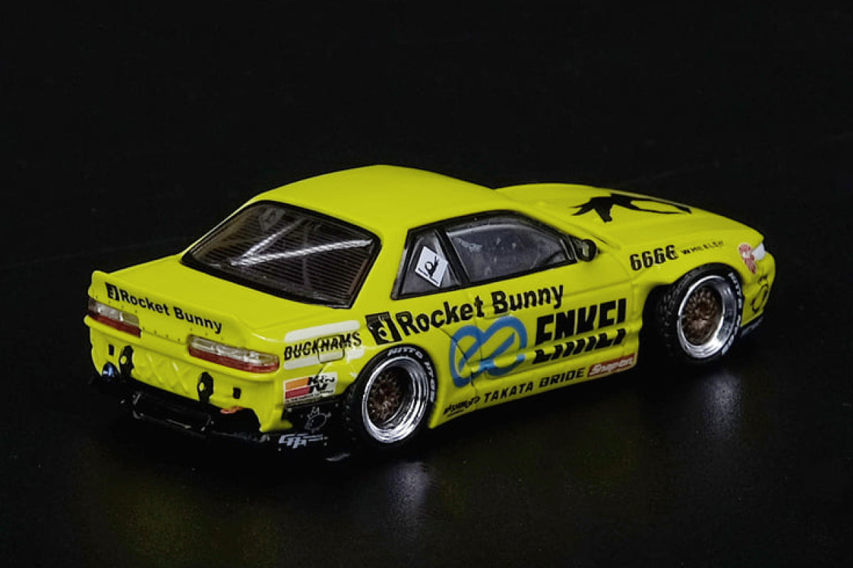 Nissan Silva S13 (V2) - "Pandem / Rocket Bunny" (Light Yellow)