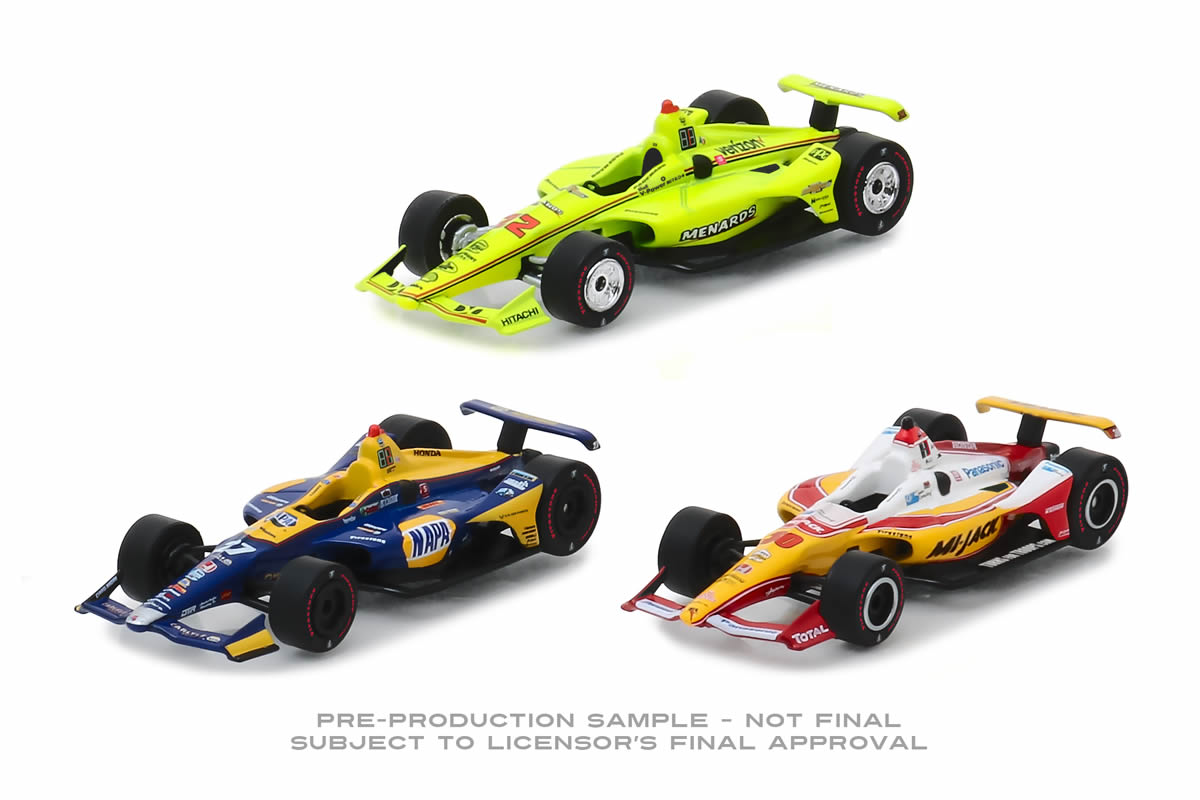 2019 Indianapolis 500 Podium 3-Car Set