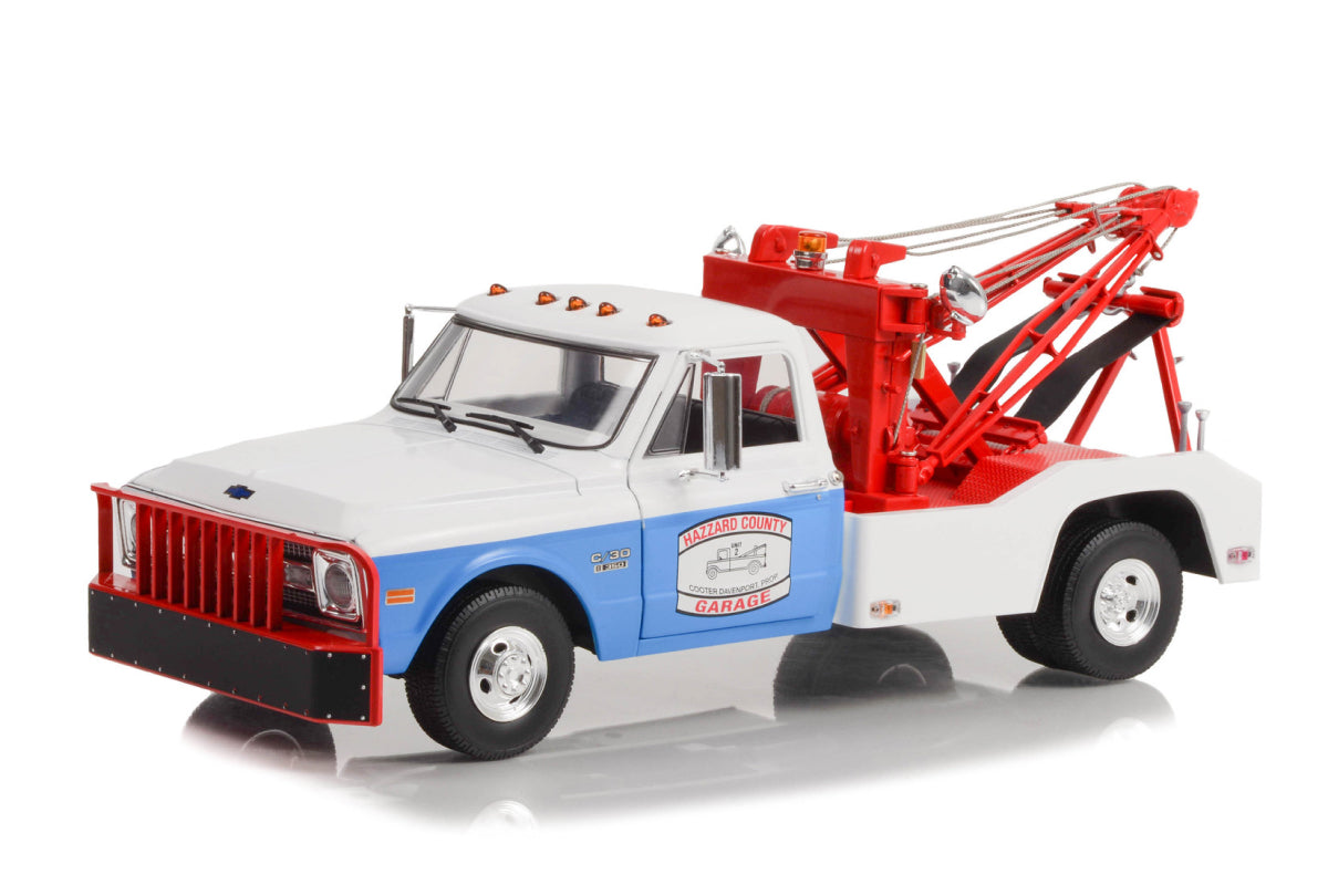 1:18 - 1969 Chevrolet C-30 Dually Wrecker / Hazzard County Garage