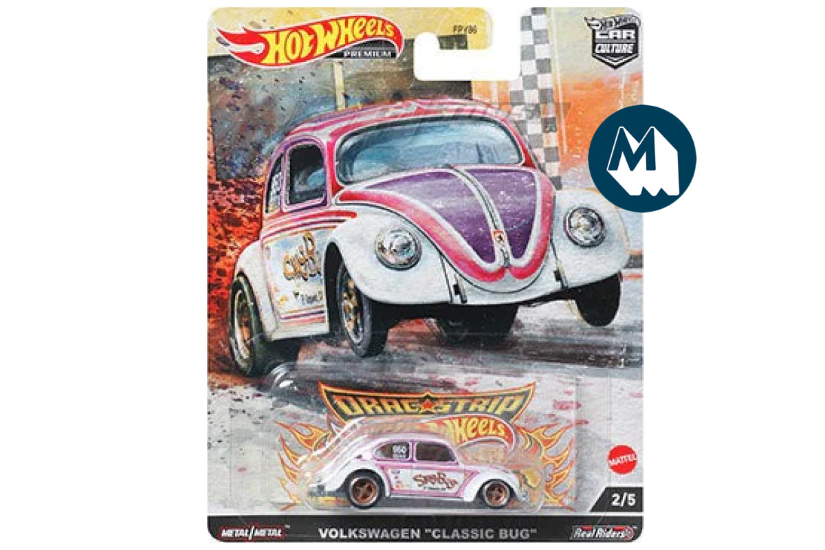 Hot Wheels Car Culture 2022 Mix 8 Dragstrip Demons 2 / #2 - Volkswagen "Classic Bug"