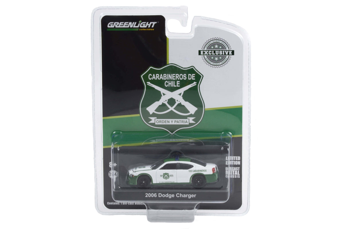 2006 Dodge Charger Police - Carabineros de Chile (White and Green)