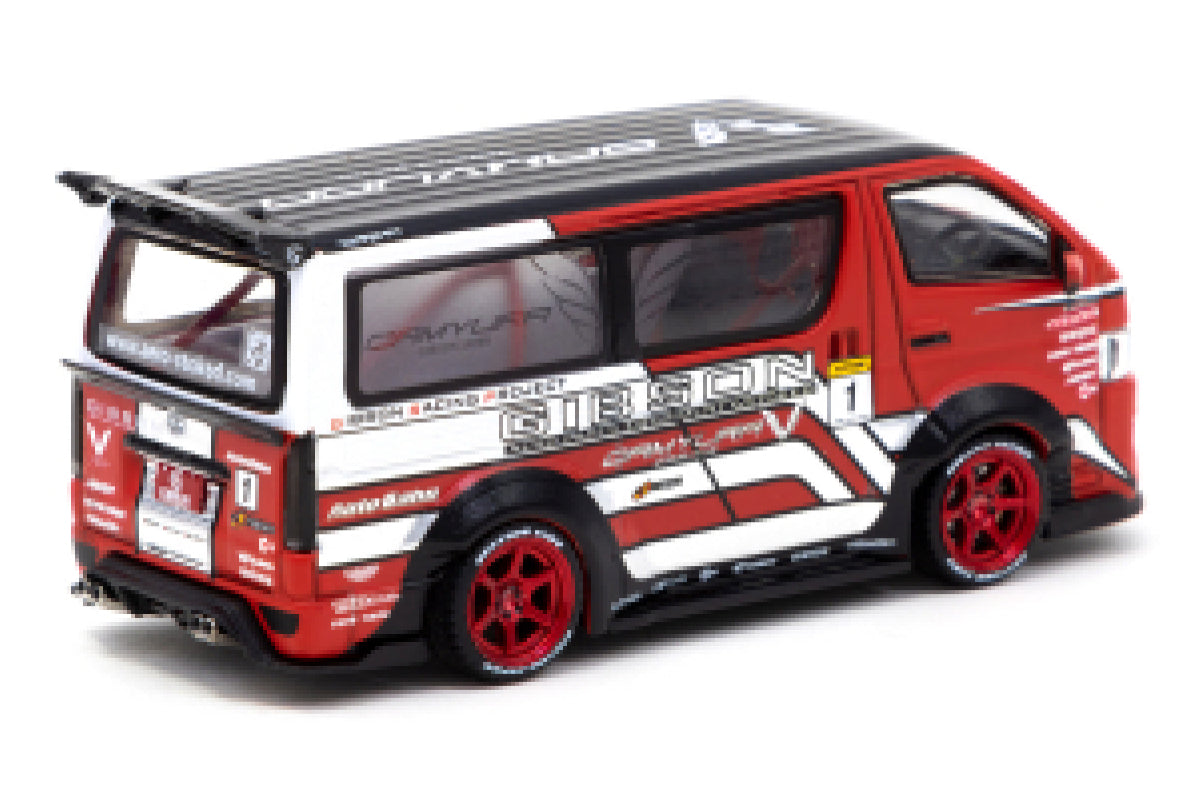 Toyota Hiace Widebody Red - HKToyCar Salon 2021 Special Edition