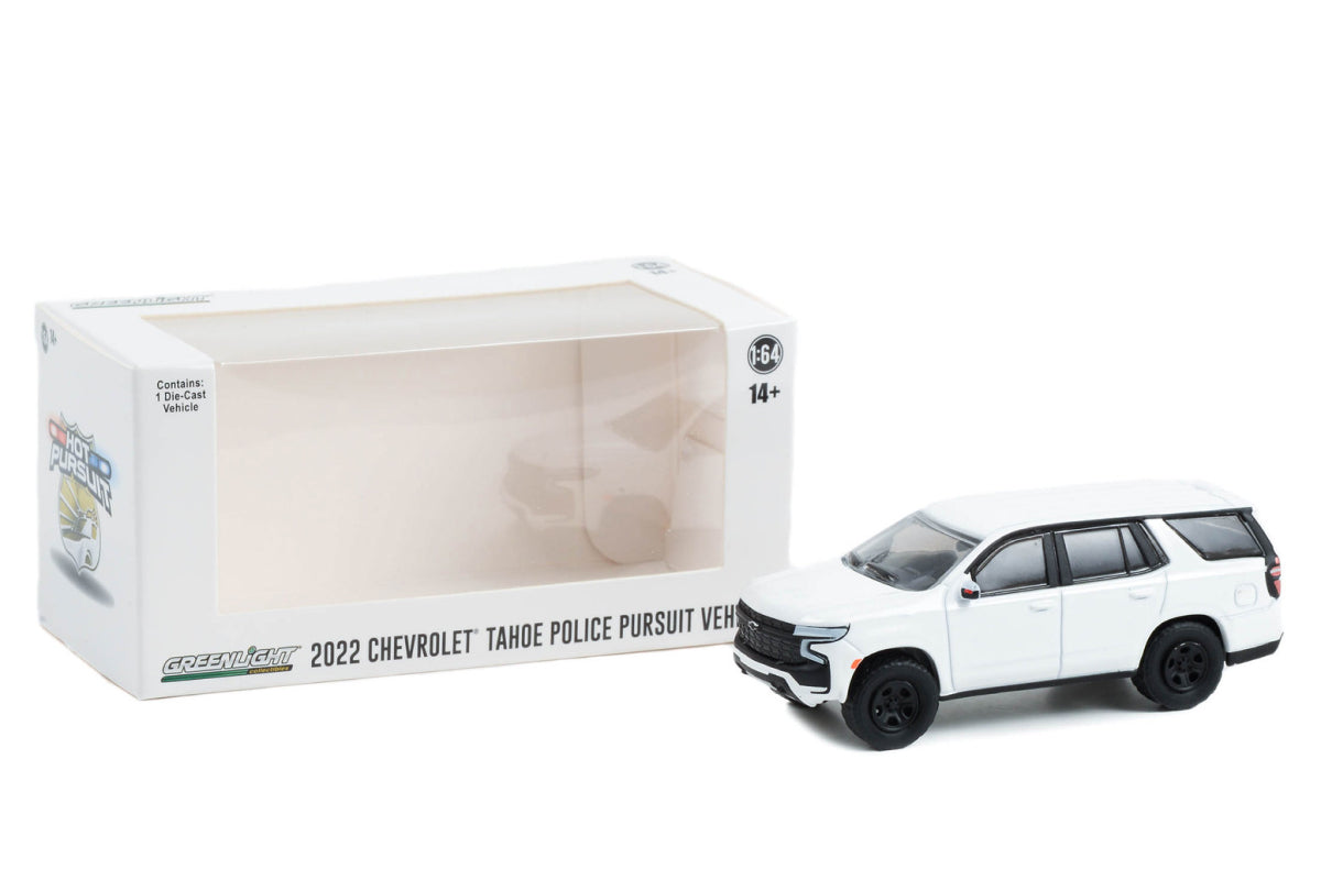 Hot Pursuit 2022 Chevrolet Tahoe Police Pursuit Vehicle (PPV) (White)