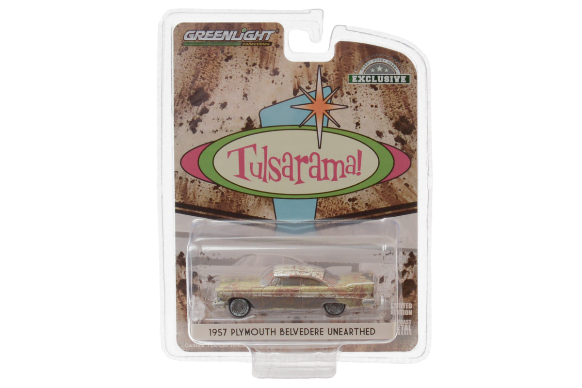 1957 Plymouth Belvedere - Desert Gold and Sand Dune White - Tulsa, Oklahoma "Tulsarama" 2007 Underground Vault Unearthing