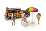 1:64 American Diorama Beach Girls Set (AD-76481)