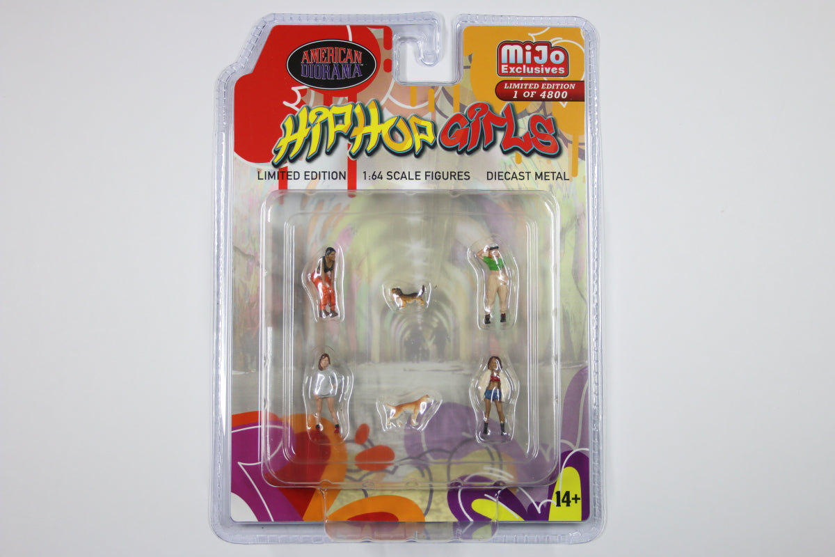 1:64 American Diorama Hip Hop Girls (AD-76505)