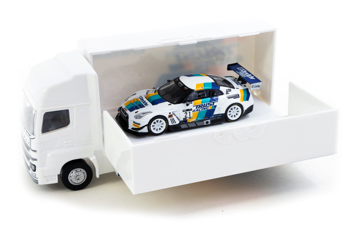 Nissan GT-R NISMO GT3 GT World Challenge Asia Esports 2020 #21 with Plastic Truck Packaging