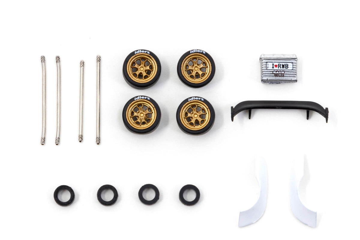 1:64 Rotiform HUR Gold - Designed for RWB Models