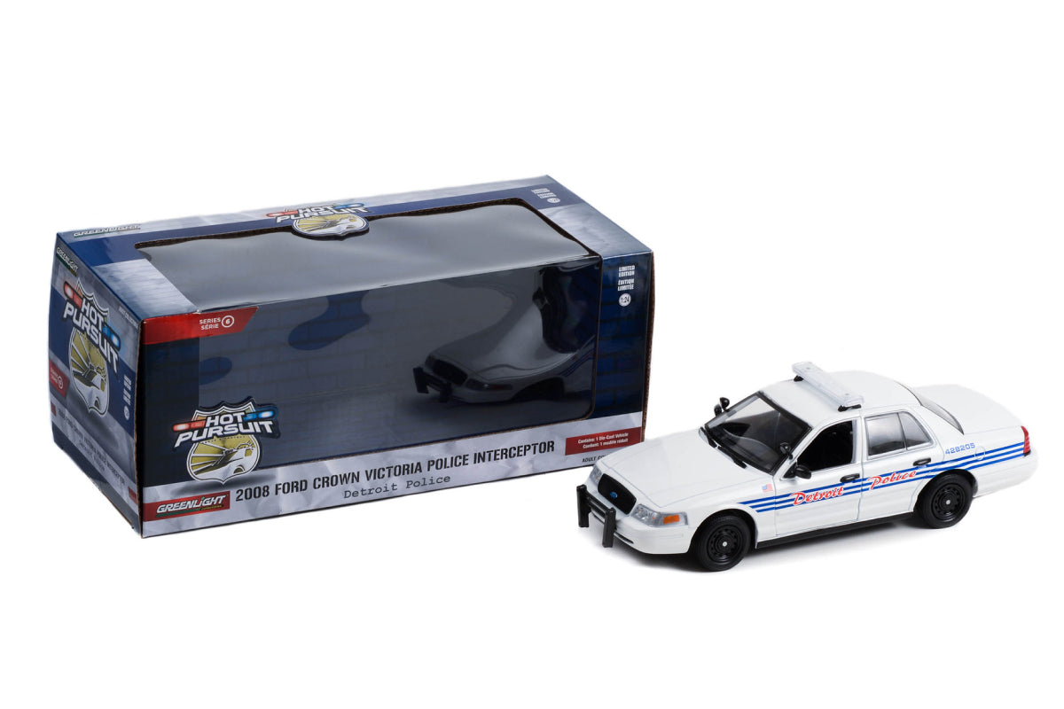 1:24 - 2008 Ford Crown Victoria Police Interceptor / Detroit Police, Michigan
