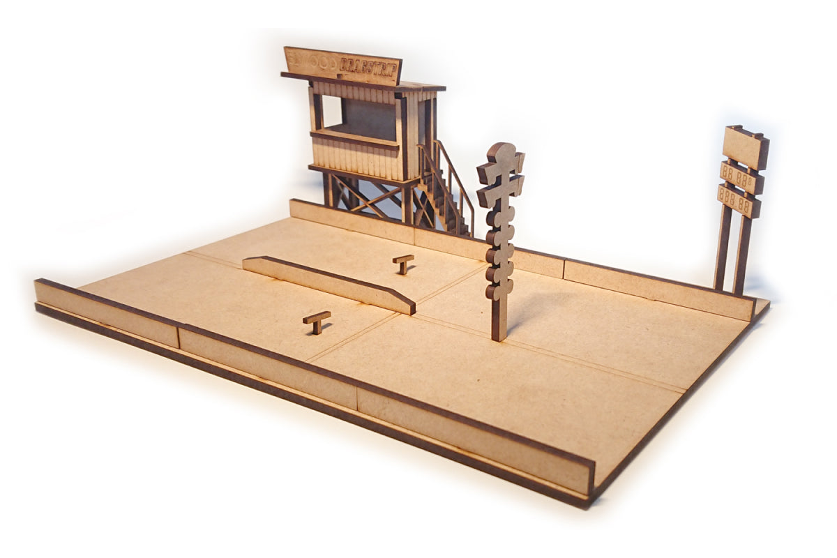 1:64 Diorama Kit - Elwood Dragstrip