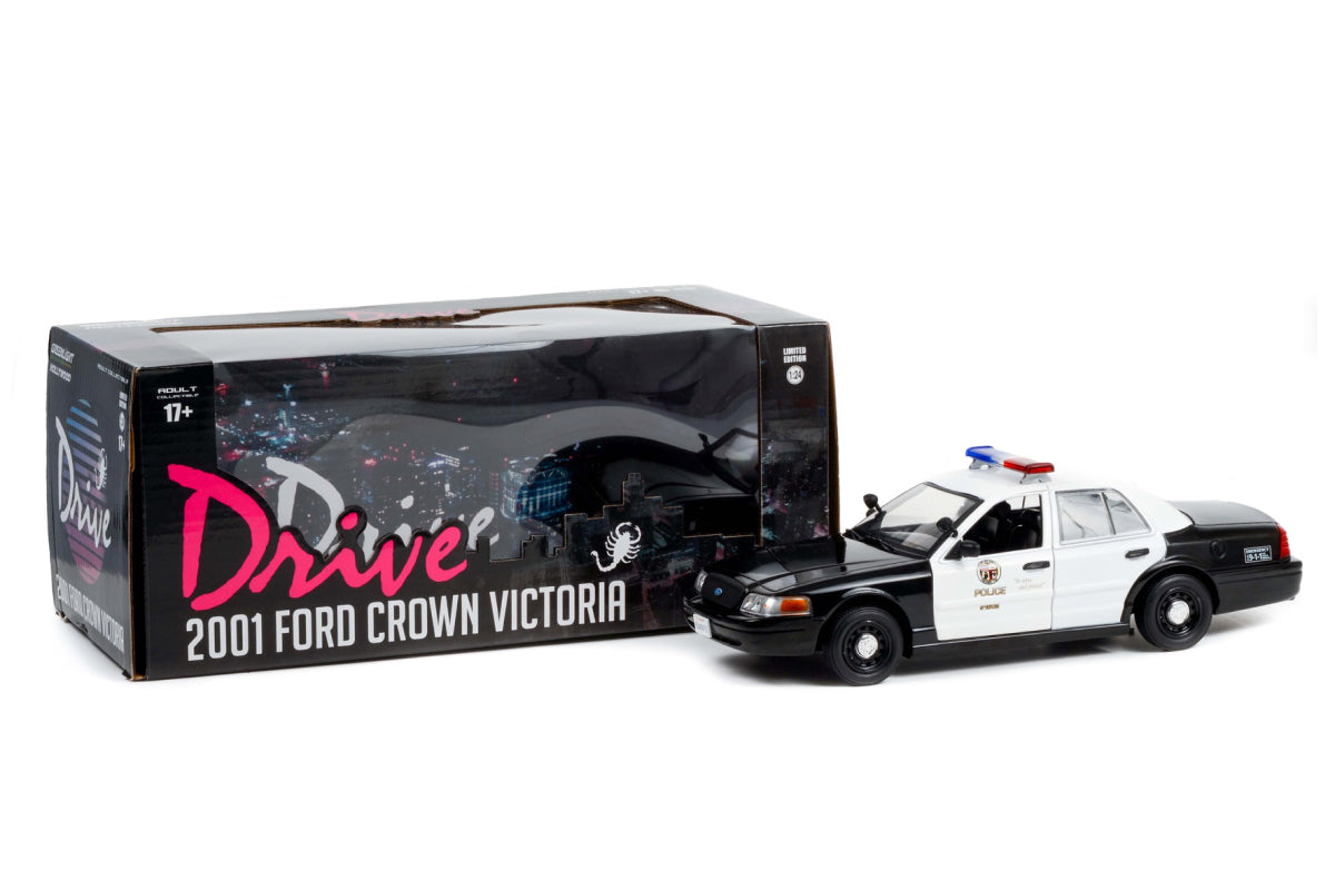 1:24 - Drive / 2001 Ford Crown Victoria Police Interceptor - Los Angeles Police Department (LAPD)