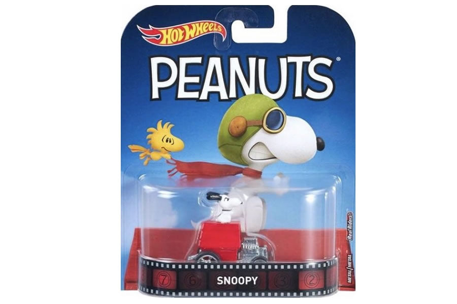 Hot Wheels Retro Entertainment 2017 Mix 3 / Snoopy - Peanuts