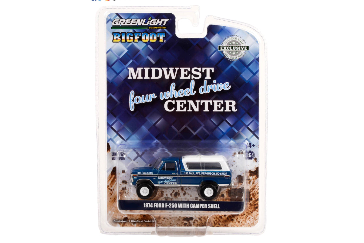 1974 Ford F-250 with Camper Shell - Midwest Four Wheel Drive Center