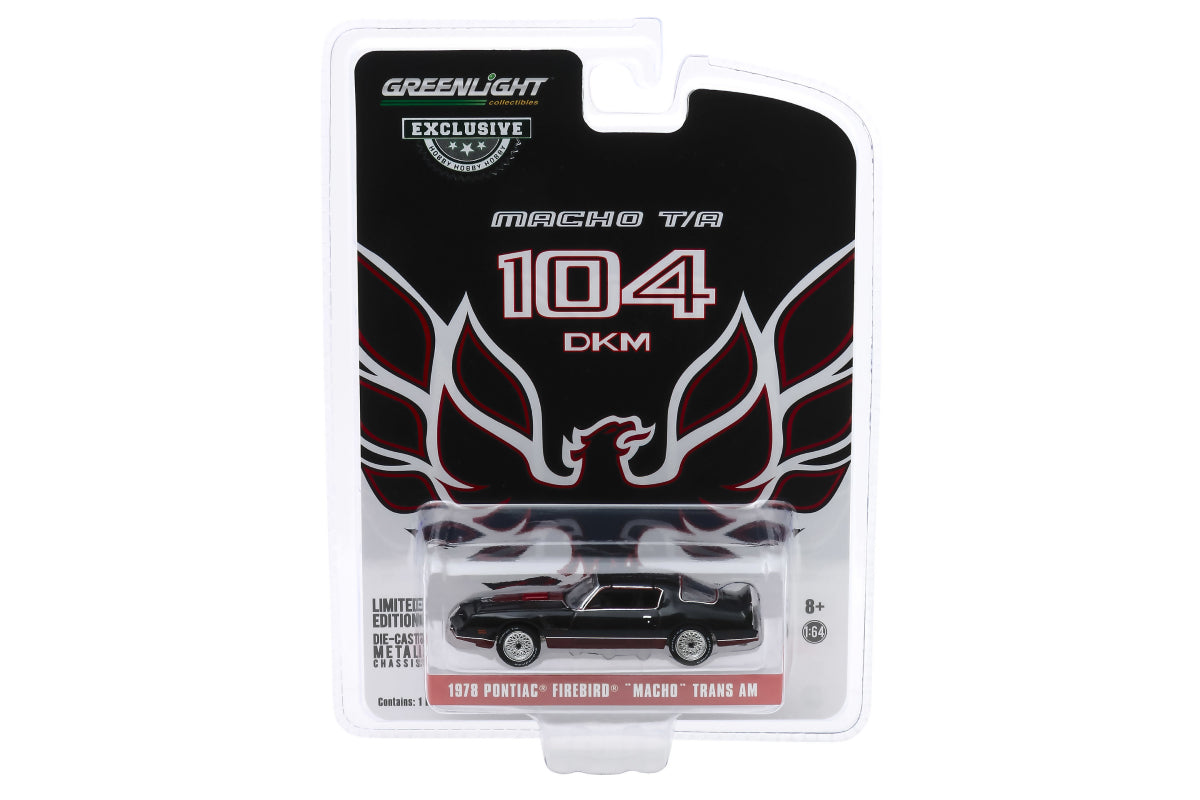 1978 Pontiac Firebird "Macho Trans Am" #104 of 204 by Mecham Design (Black and Red)