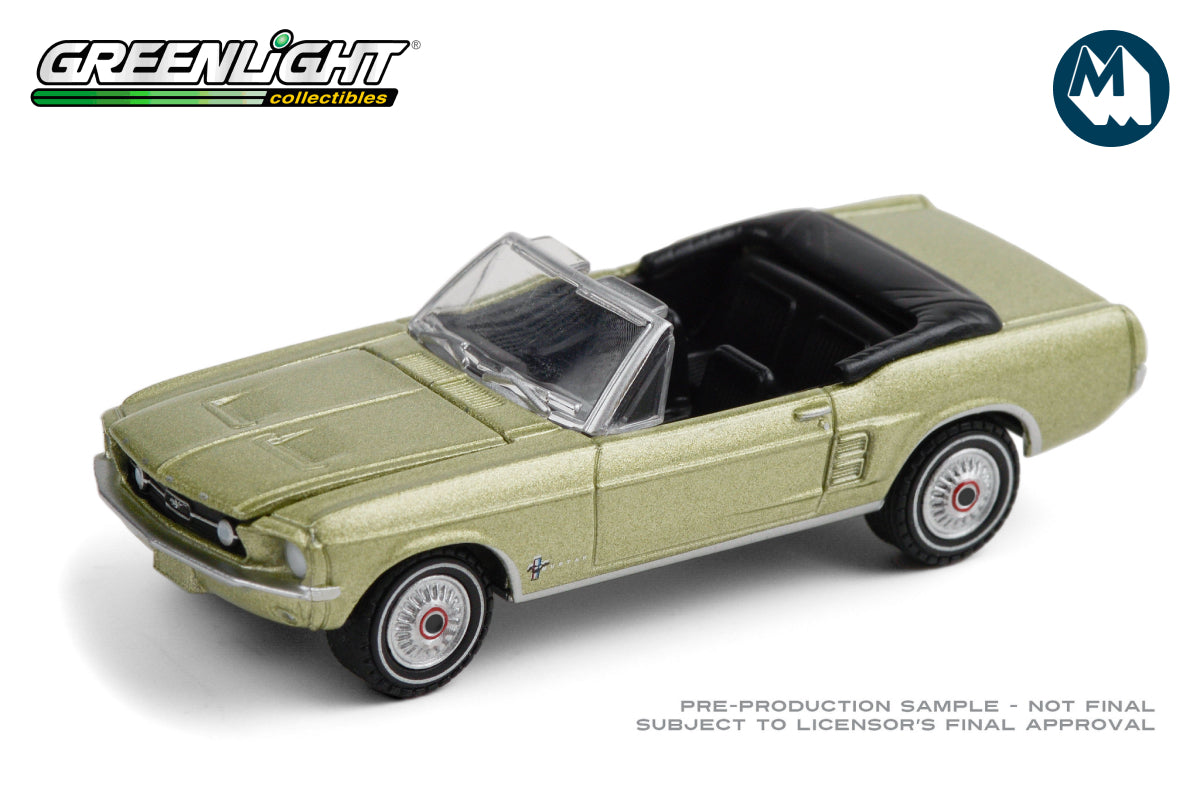 1967 Ford Mustang Convertible Sports Sprint - Lime Gold