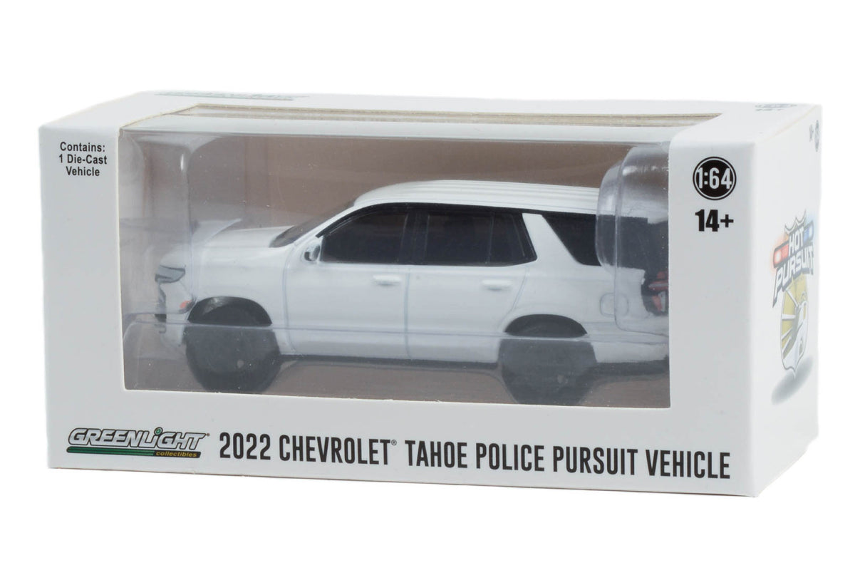 Hot Pursuit 2022 Chevrolet Tahoe Police Pursuit Vehicle (PPV) (White)