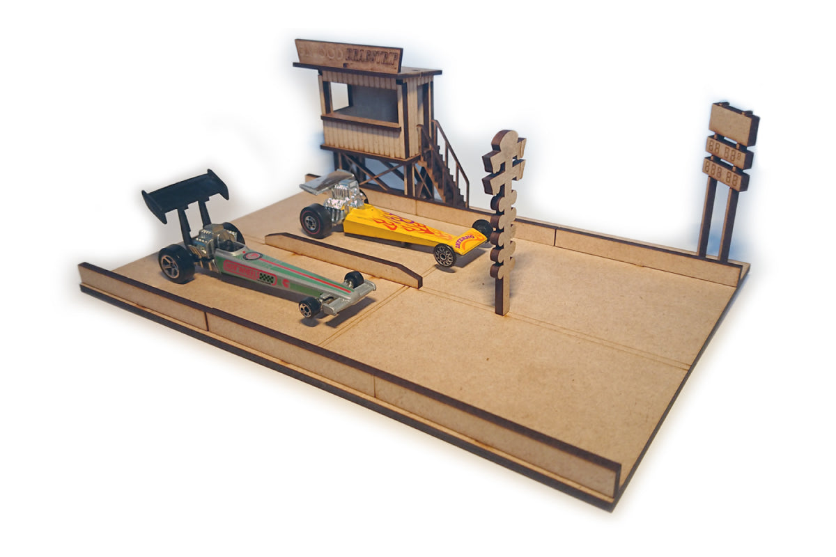 1:64 Diorama Kit - Elwood Dragstrip
