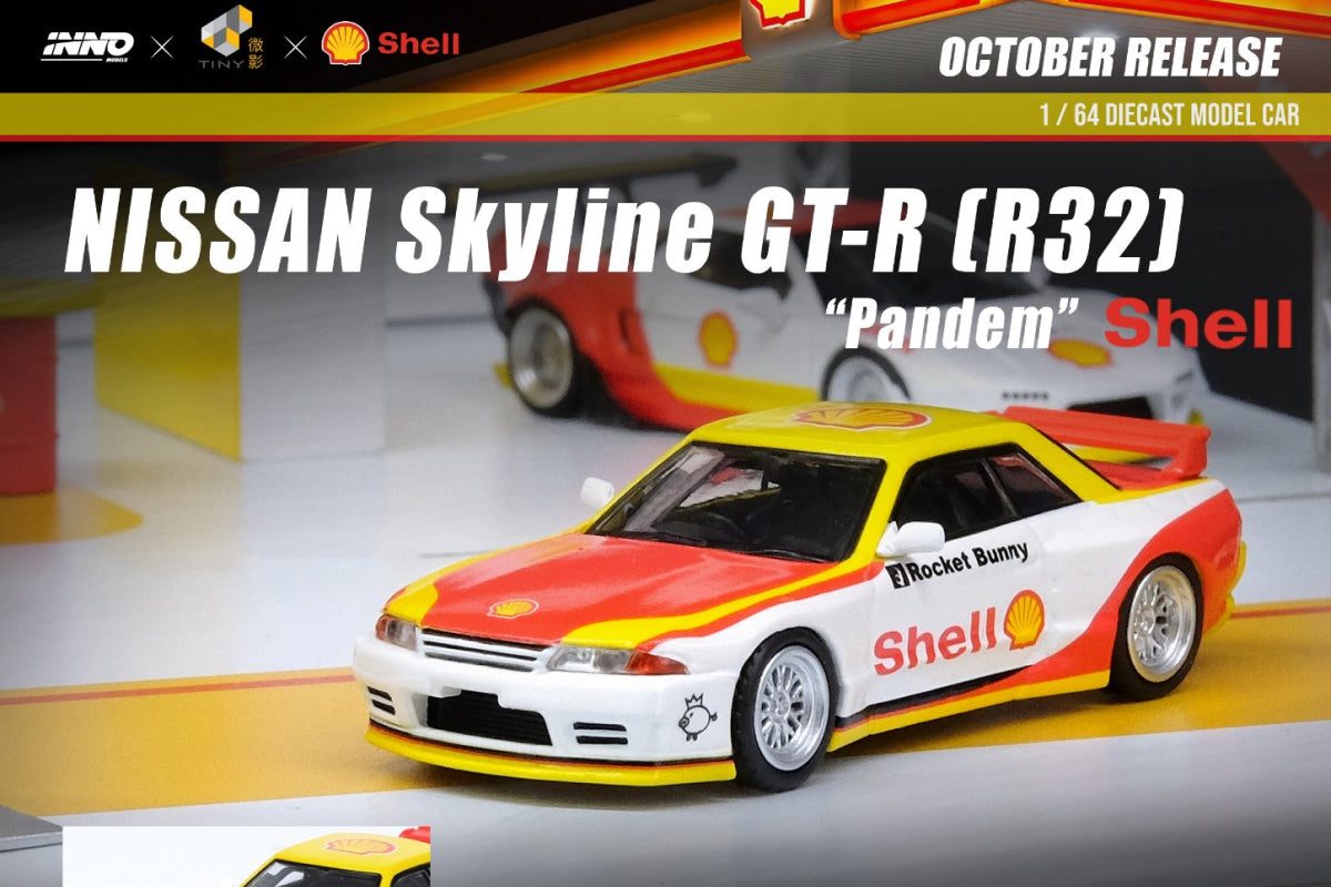 Nissan Skyline GT-R (R32) Pandem Rocket Bunny - Shell