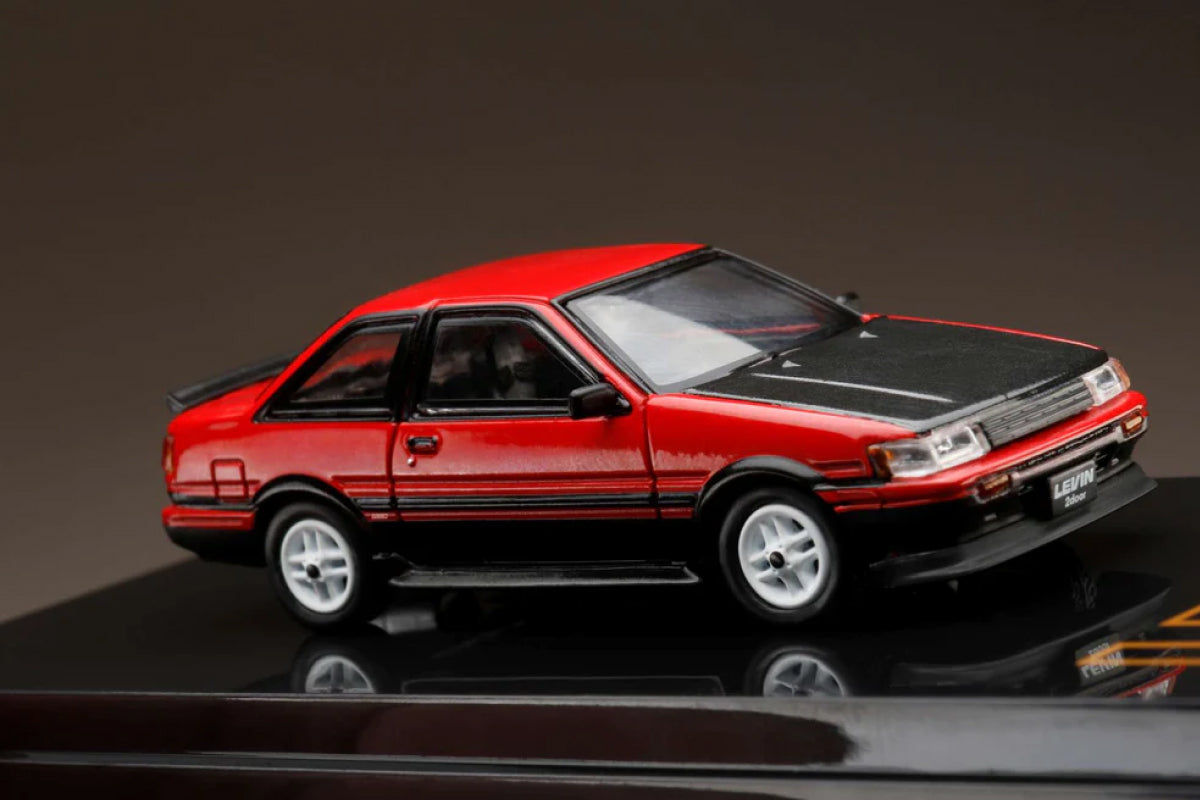 Toyota Corolla Levin AE86 2 Door Tom's Igeta Wheel (Red & Black)