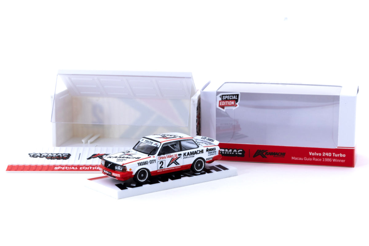 Volvo 240 Turbo with container - Macau Guia Race 1986 Winner Johnny Cecotto