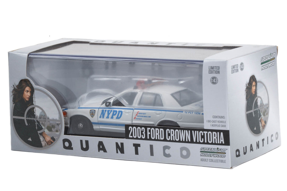 1:43 - Quantico / 2003 Ford Crown Victoria Police Interceptor New York City Police Dept (NYPD)
