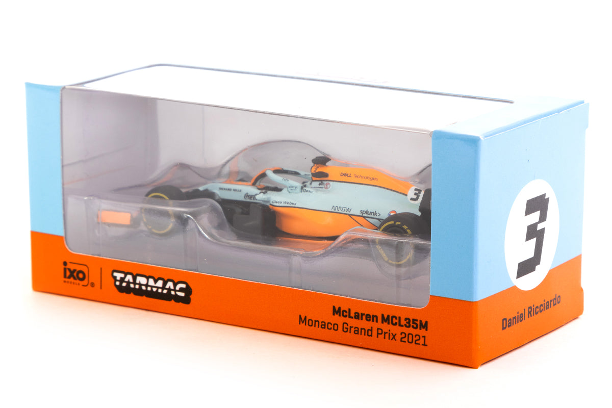 McLaren MCL35M Monaco Grand Prix 2021 Daniel Ricciardo #3