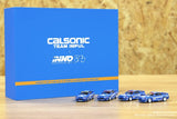 Nissan Skyline GTR R32 Calsonic Racing Team Box Set with Acrylic Case