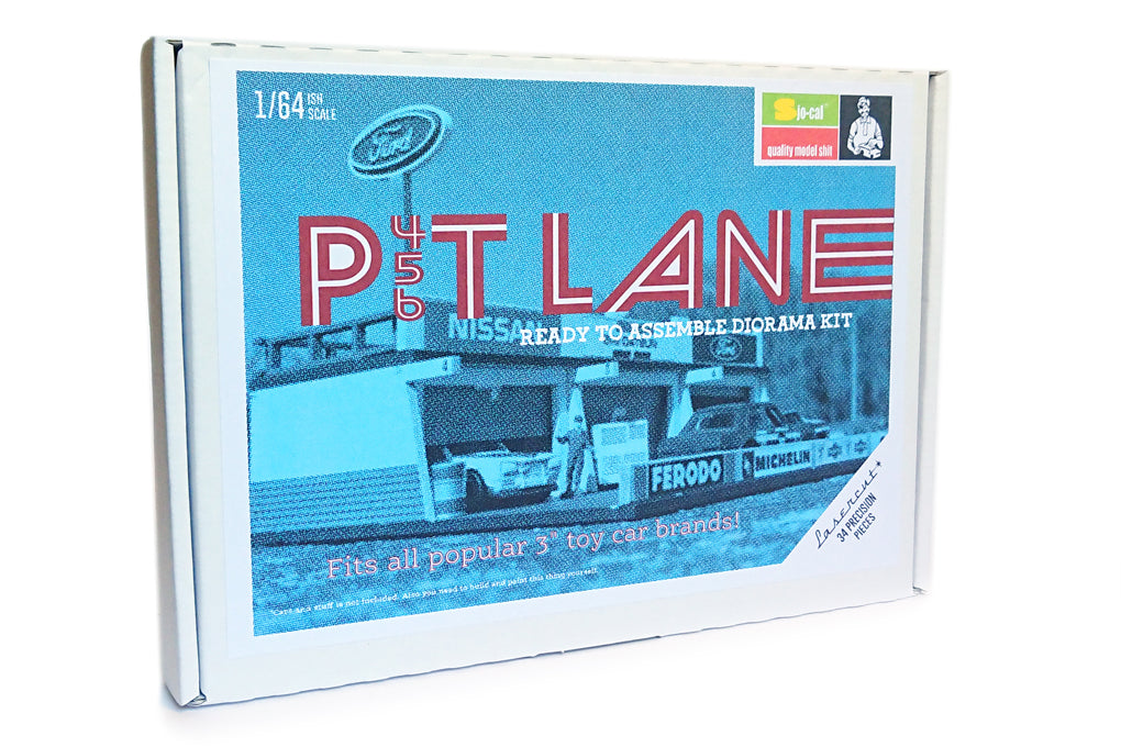 1:64 Diorama Kit - Pit Lanes 4, 5 & 6 (Ford)