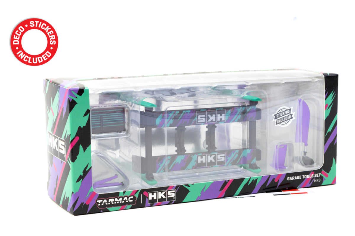 Tarmac Works - 1/64 Garage Tools Set (HKS)
