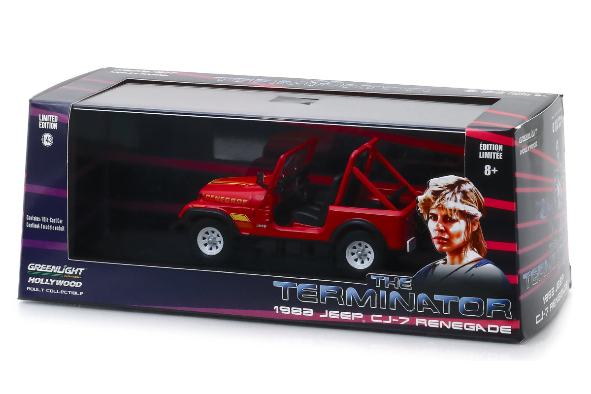 1:43 - The Terminator / Sarah Connor’s 1983 Jeep CJ-7 Renegade