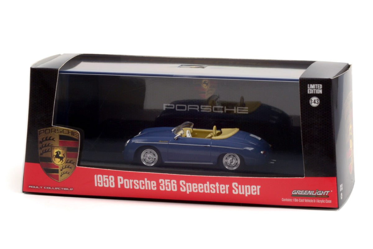 1:43 - 1958 Porsche 356 Speedster Super (Aquamarine Blue)
