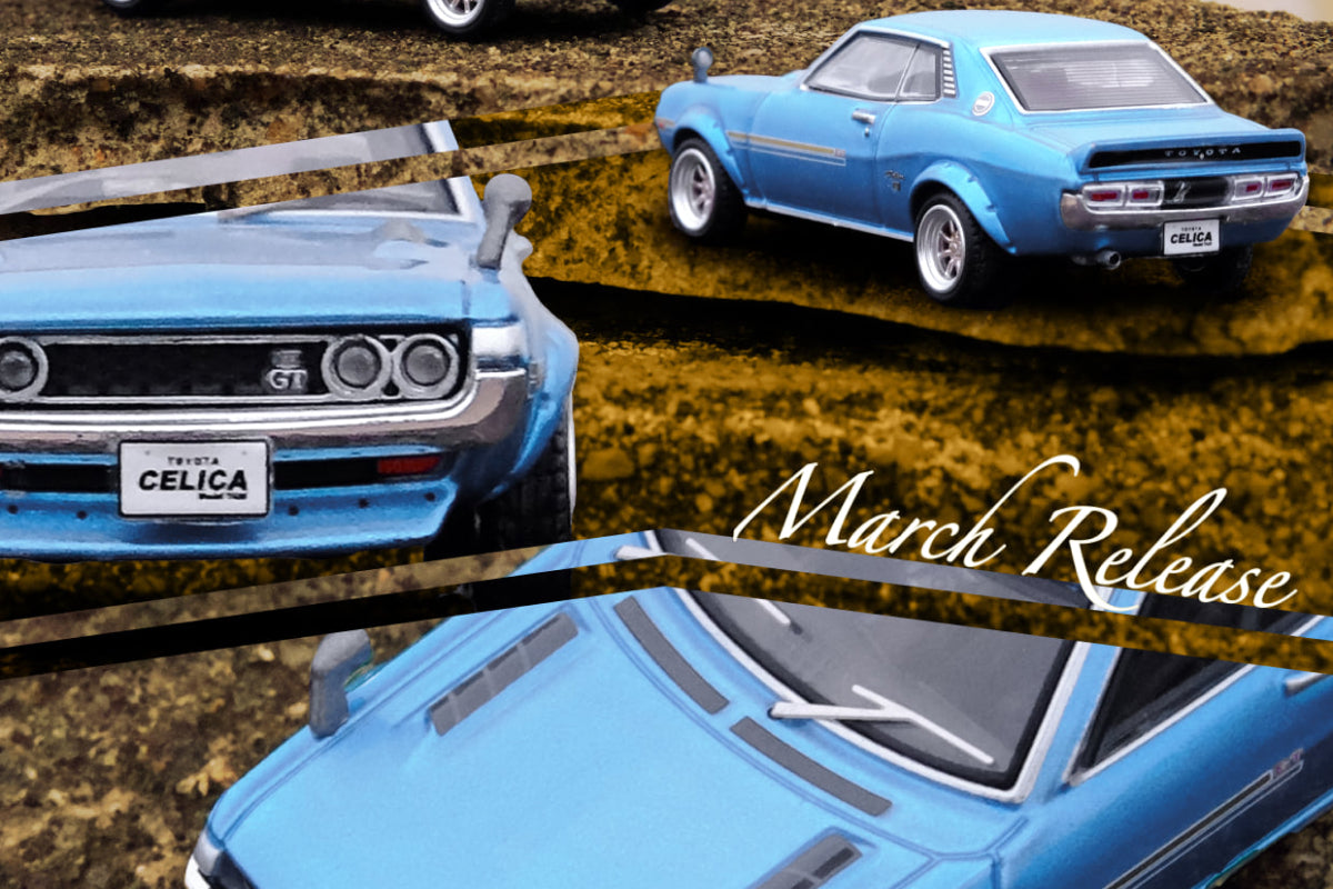 Toyota Celica 1600GTV (TA22) (Metallic Blue)