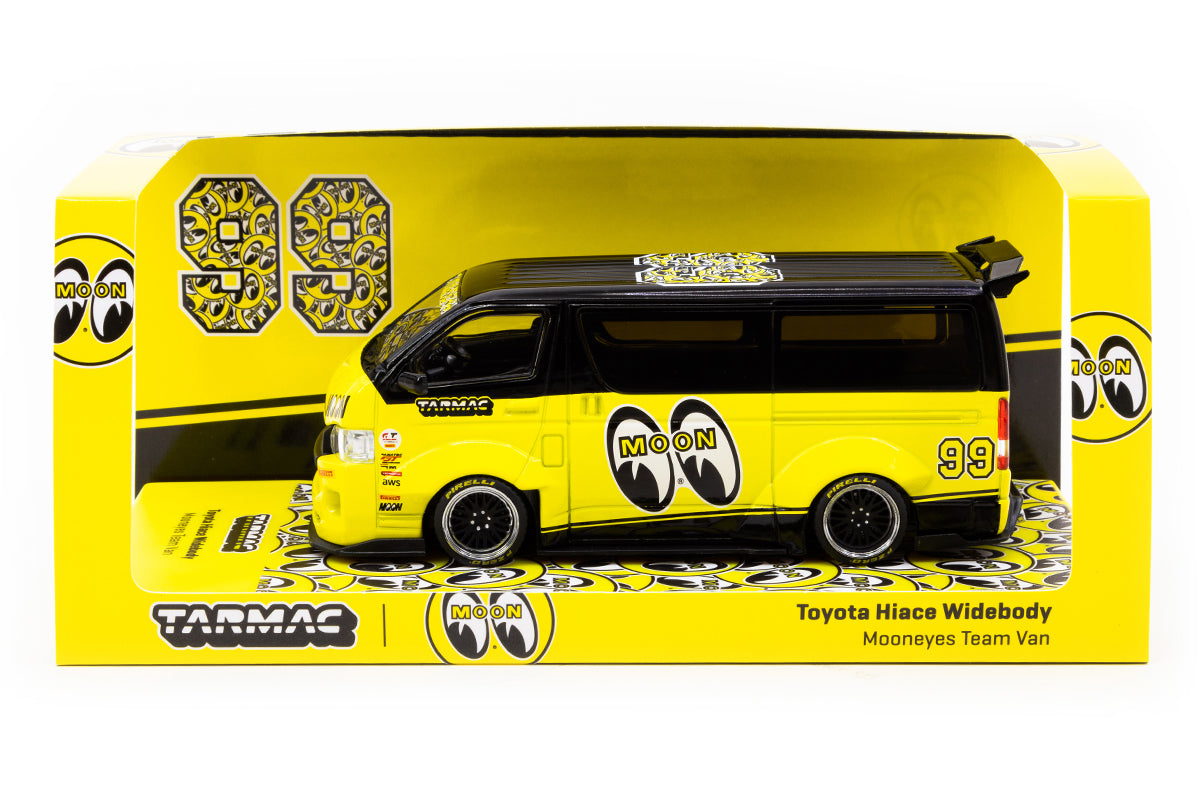 1:43 - Toyota Hiace Widebody (Mooneyes Team Van)