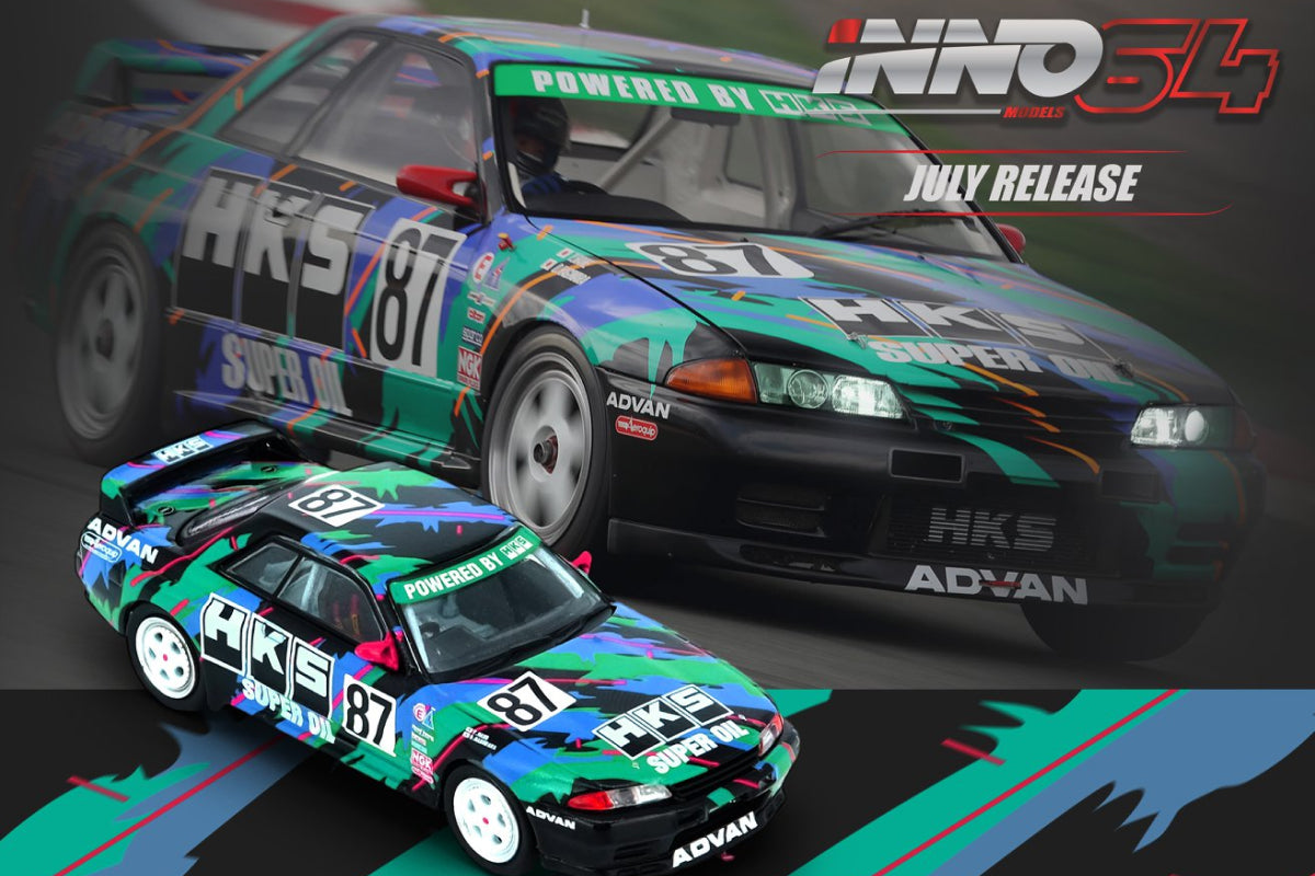 Nissan Skyline GT-R (R32) - #87 "HKS" JTC 1993