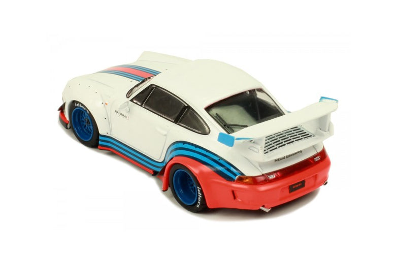 1:43 - RWB 993 (White with Martini Stripes)