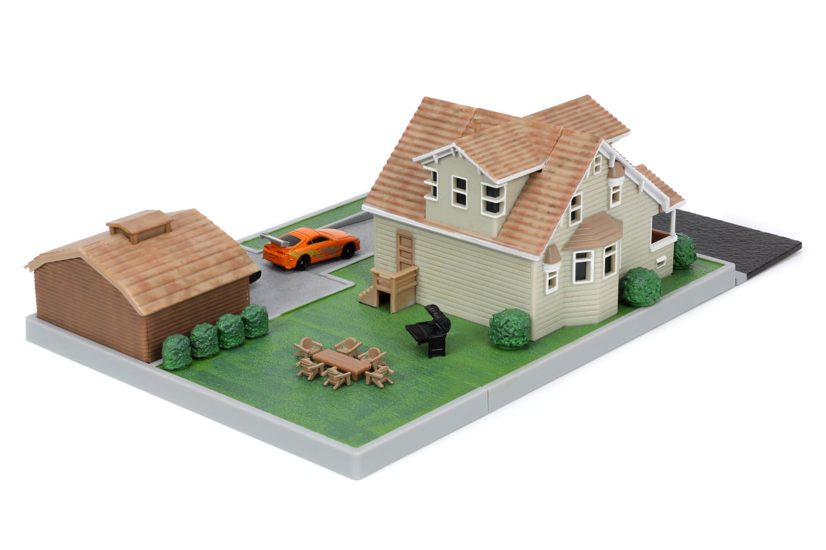 Nano Hollywood Rides - Dom Toretto's House Display Diorama / Fast & Furious