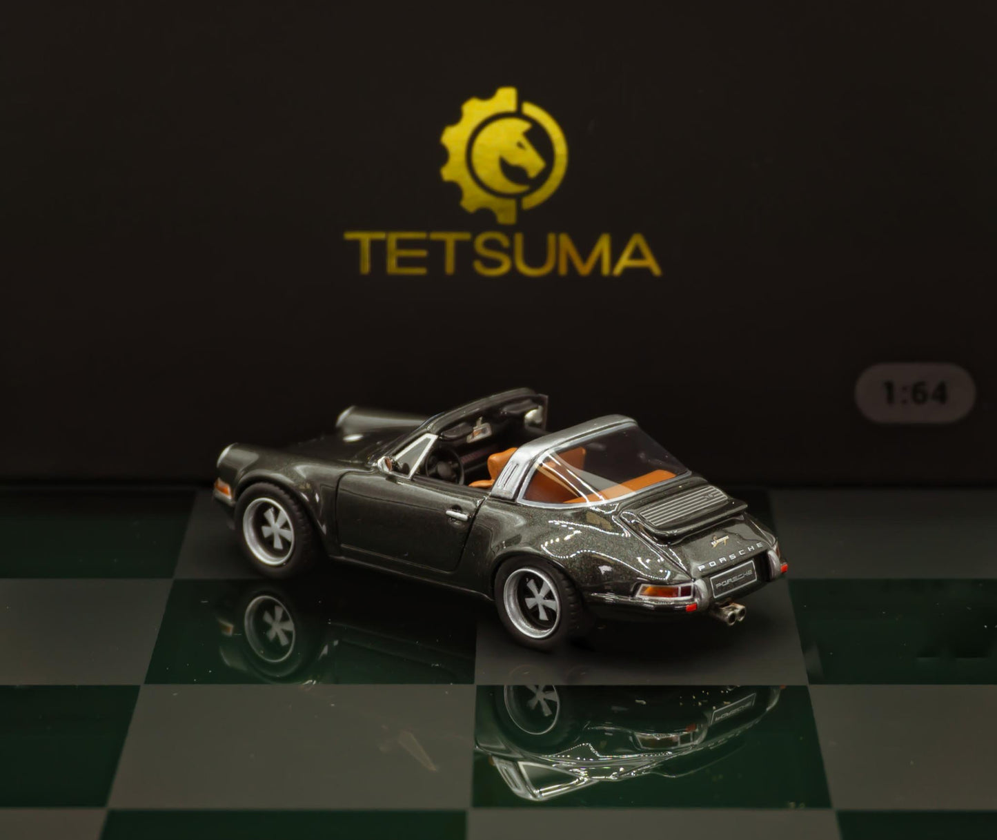 Porsche 964 Targa Restomod (Variant 3) - Crystal Grey