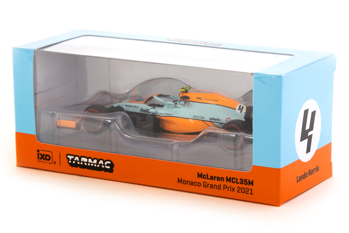 McLaren MCL35M Monaco Grand Prix 2021 Lando Norris #4
