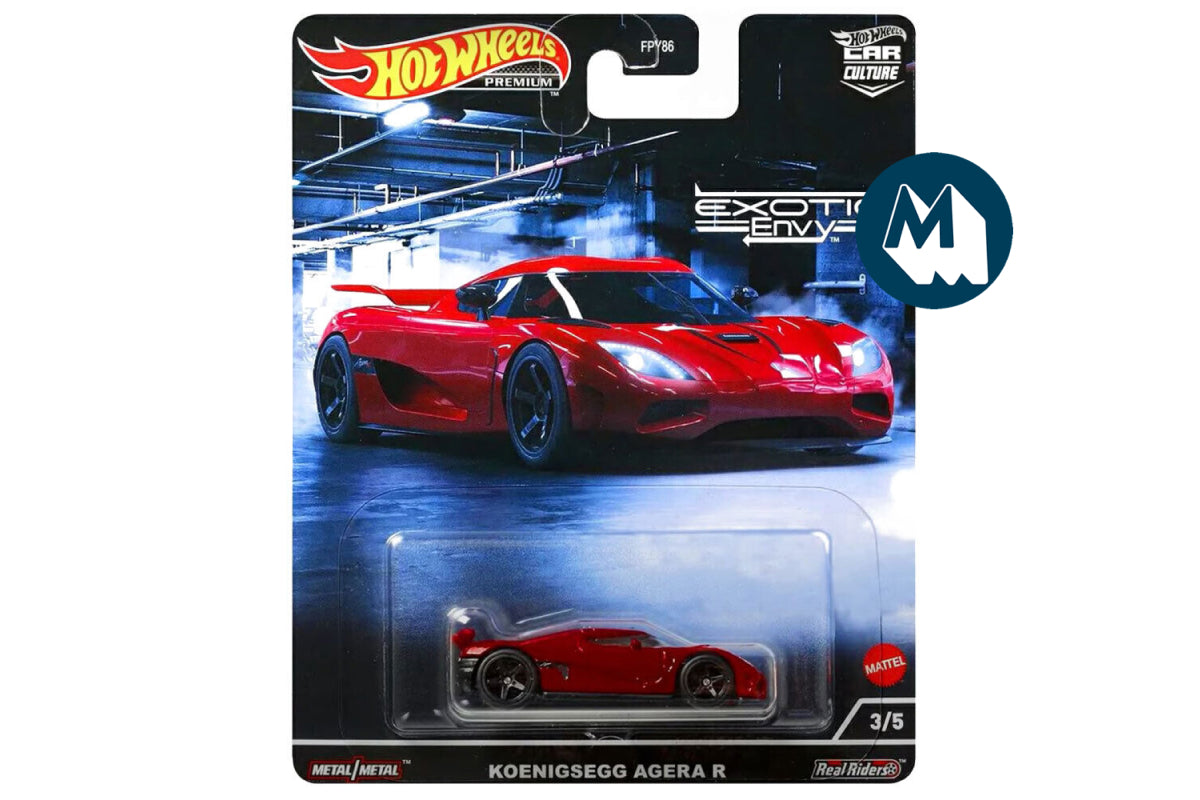 Hot Wheels Car Culture 2022 Mix Exotic Envy #3 Koenigsegg