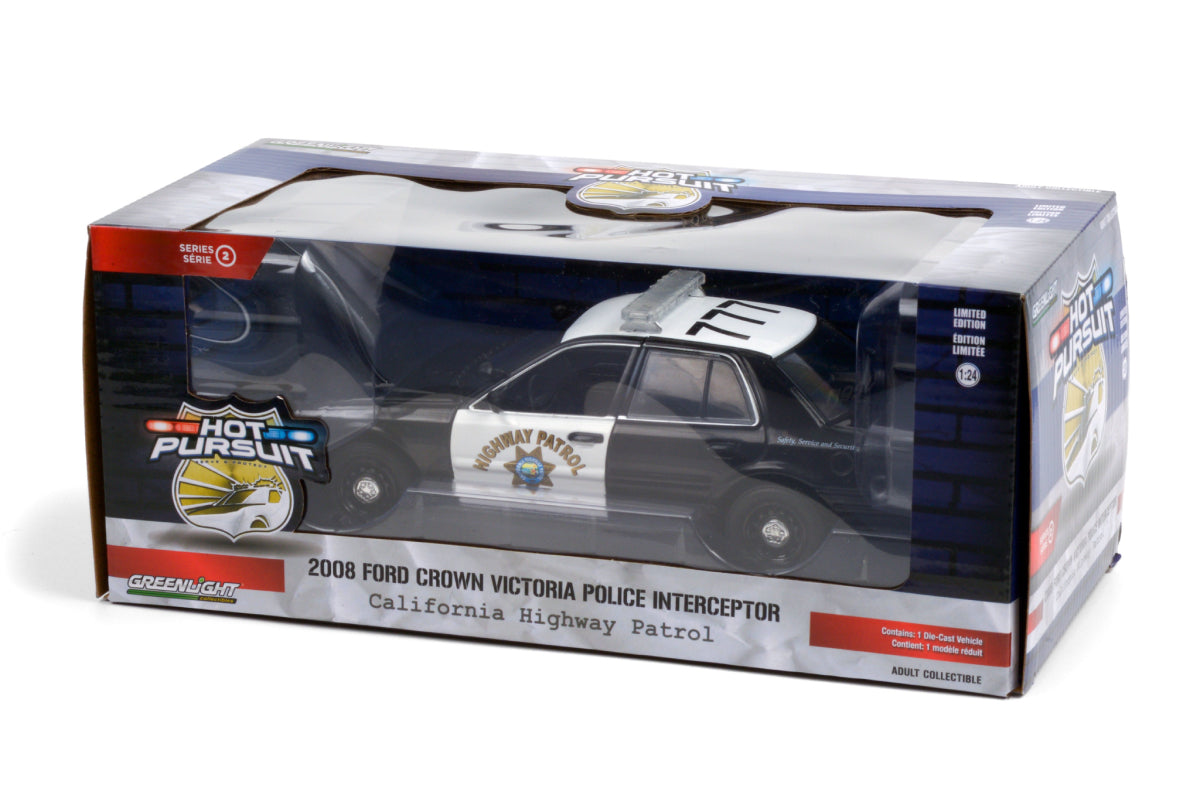 1:24 - 2008 Ford Crown Victoria Police Interceptor / California Highway Patrol