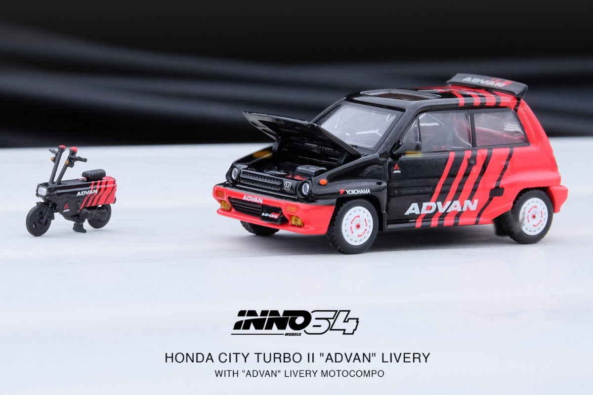 Honda City Turbo II with MOTOCOMPO - ADVAN Livery