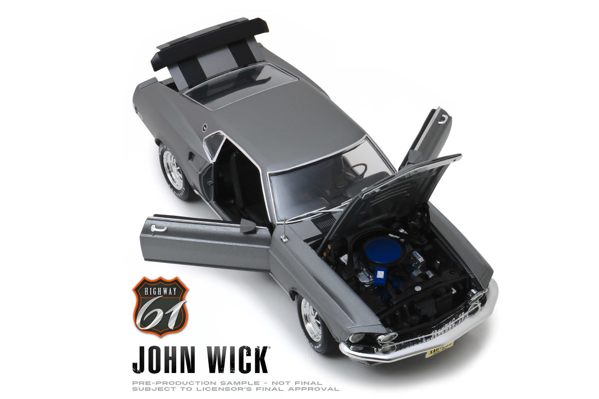 1:18 - John Wick / 1969 Ford Mustang BOSS 429 (Highway 61)