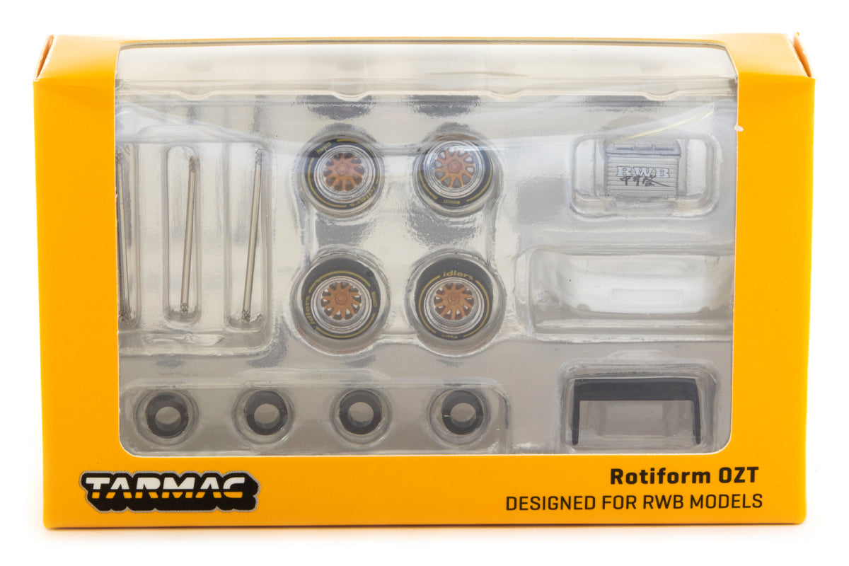 1:64 Rotiform OZT - Designed for RWB Models (Chrome / Orange)