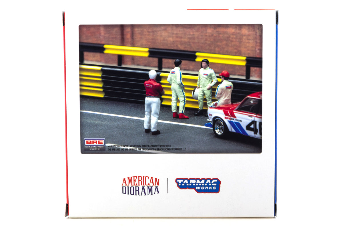 1:64 American Diorama / Tarmac Works - Race Drivers 1 Figures Set / BRE 1 (T64F-006-BRE1)