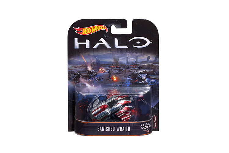Hot Wheels Retro Entertainment 2017 Mix 2 / Halo - Banished Wraith
