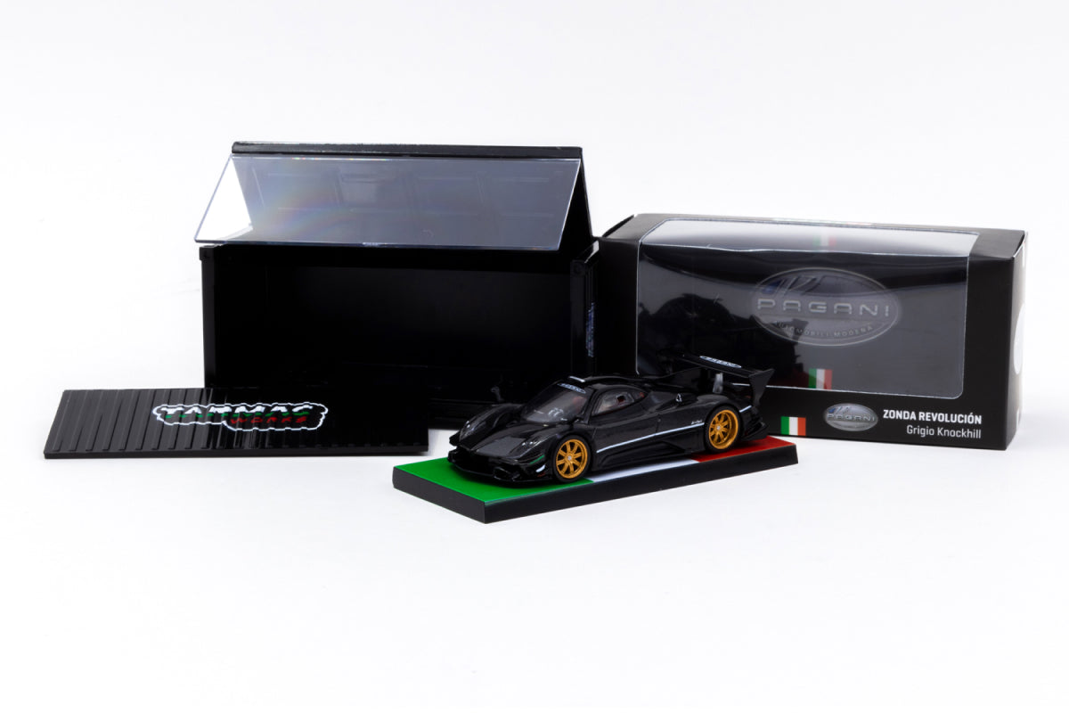 Pagani Zonda Revolución Grigio Knockhill with Container - Taiwan Special Edition