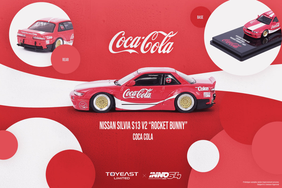 Nissan Silvia (S13) Pandam "Rocket Bunny" V2 - Coca-Cola