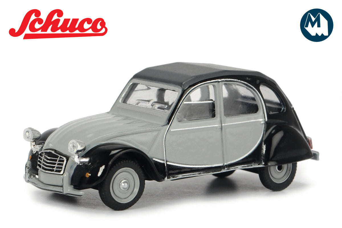 Citroen 2CV (Grey & Black)